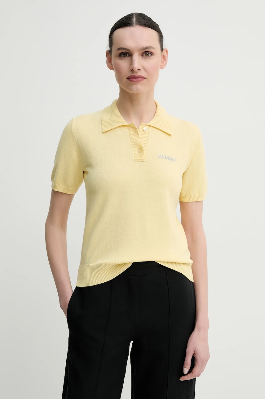 2NDDAY  Polo tričko z vlněné směsi  Jean