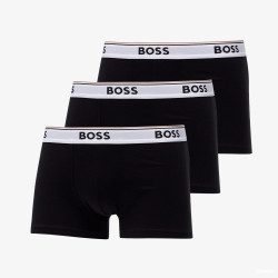 3PACK pánské boxerky Hugo Boss černé