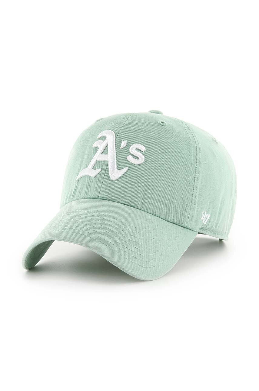 47 brand  Bavlněná baseballová čepice 47brand MLB Oakland Athletics