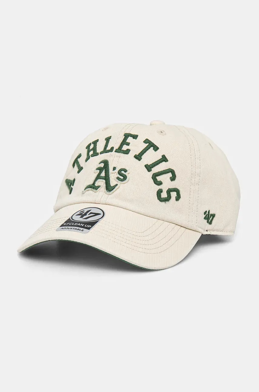 47 brand  Bavlněná baseballová čepice  MLB Oakland Athletics