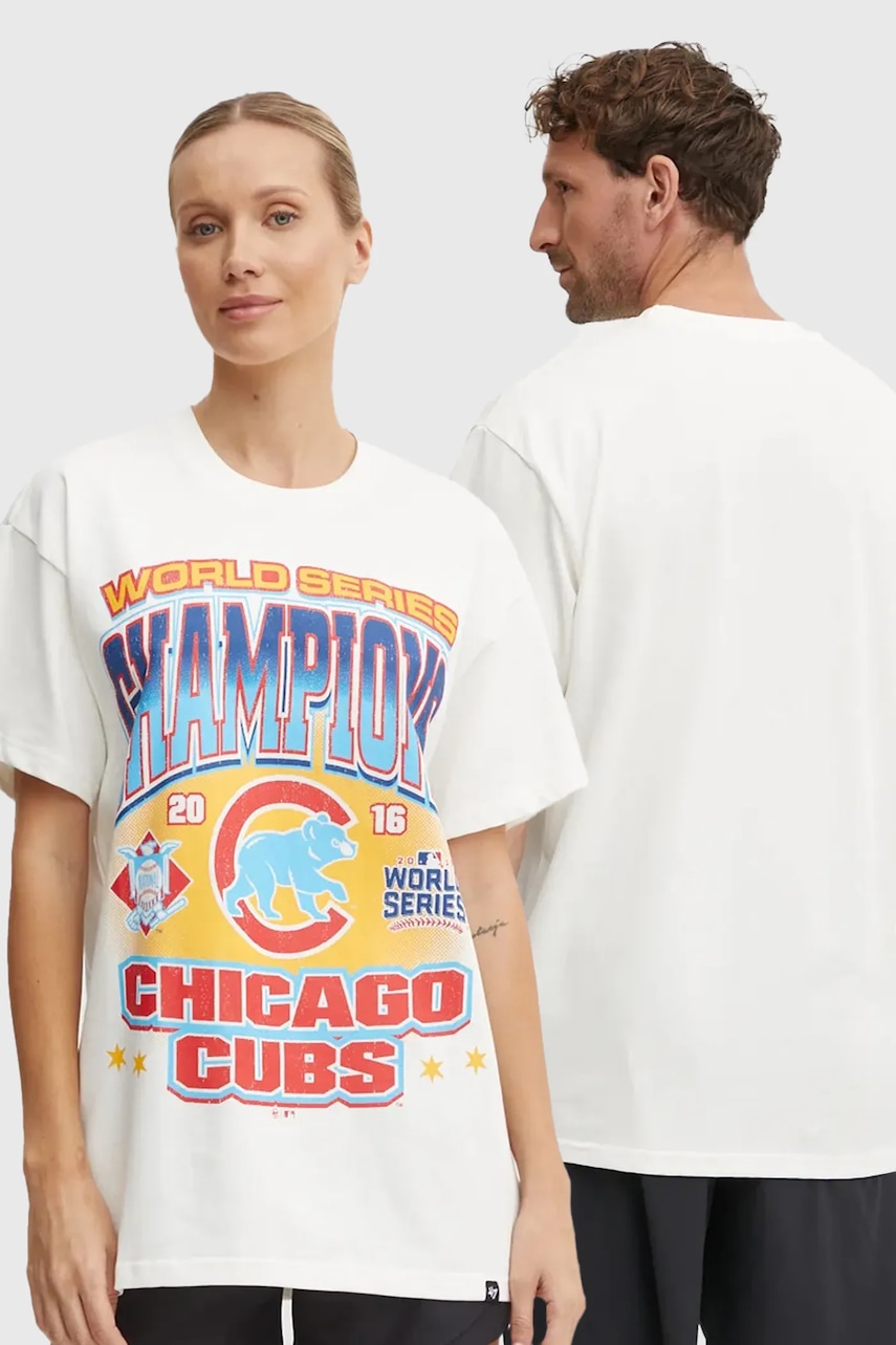 47 brand  Bavlněné tričko  MLB Chicago Cubs