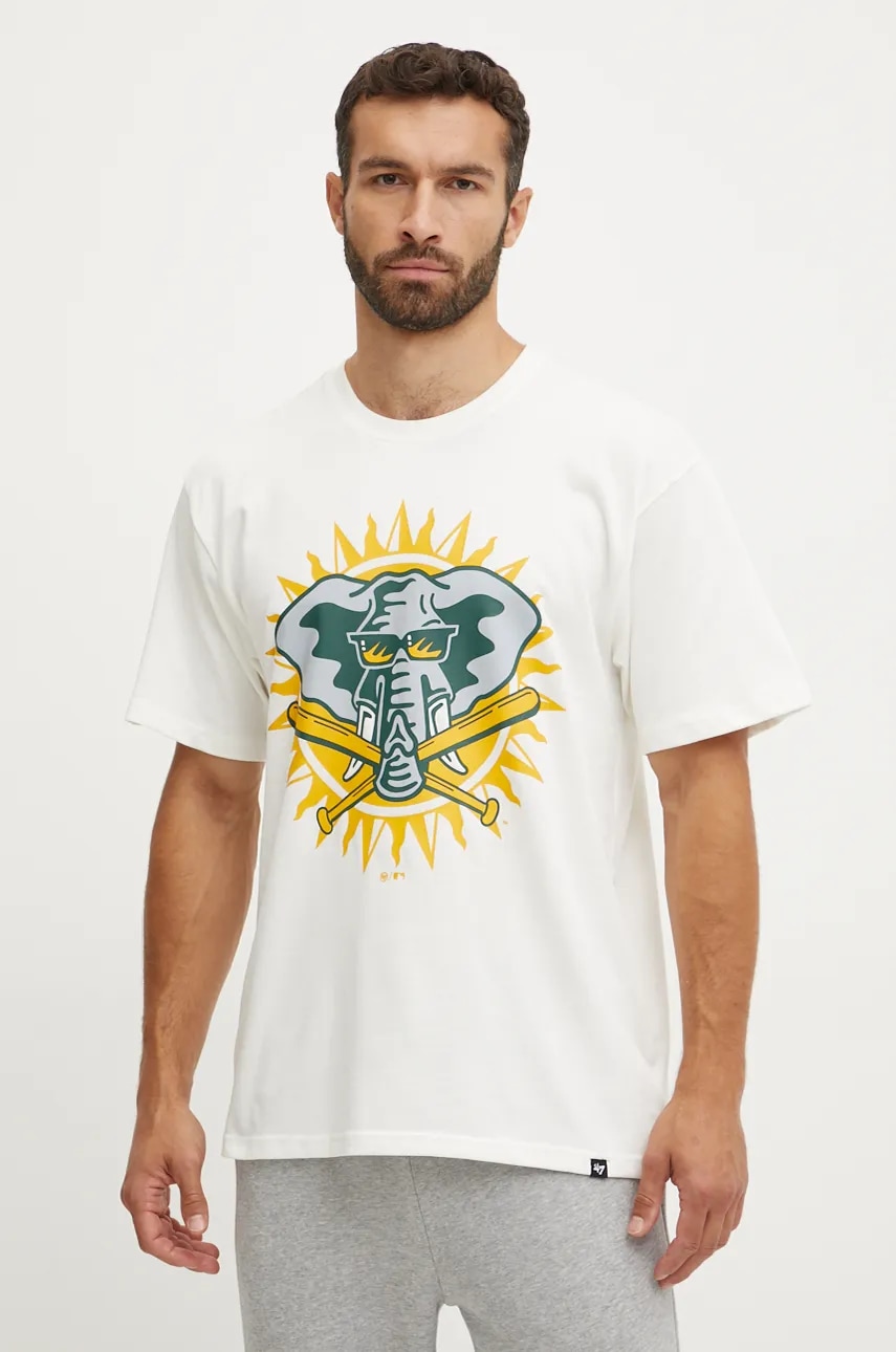 47 brand  Bavlněné tričko  MLB Oakland Athletics