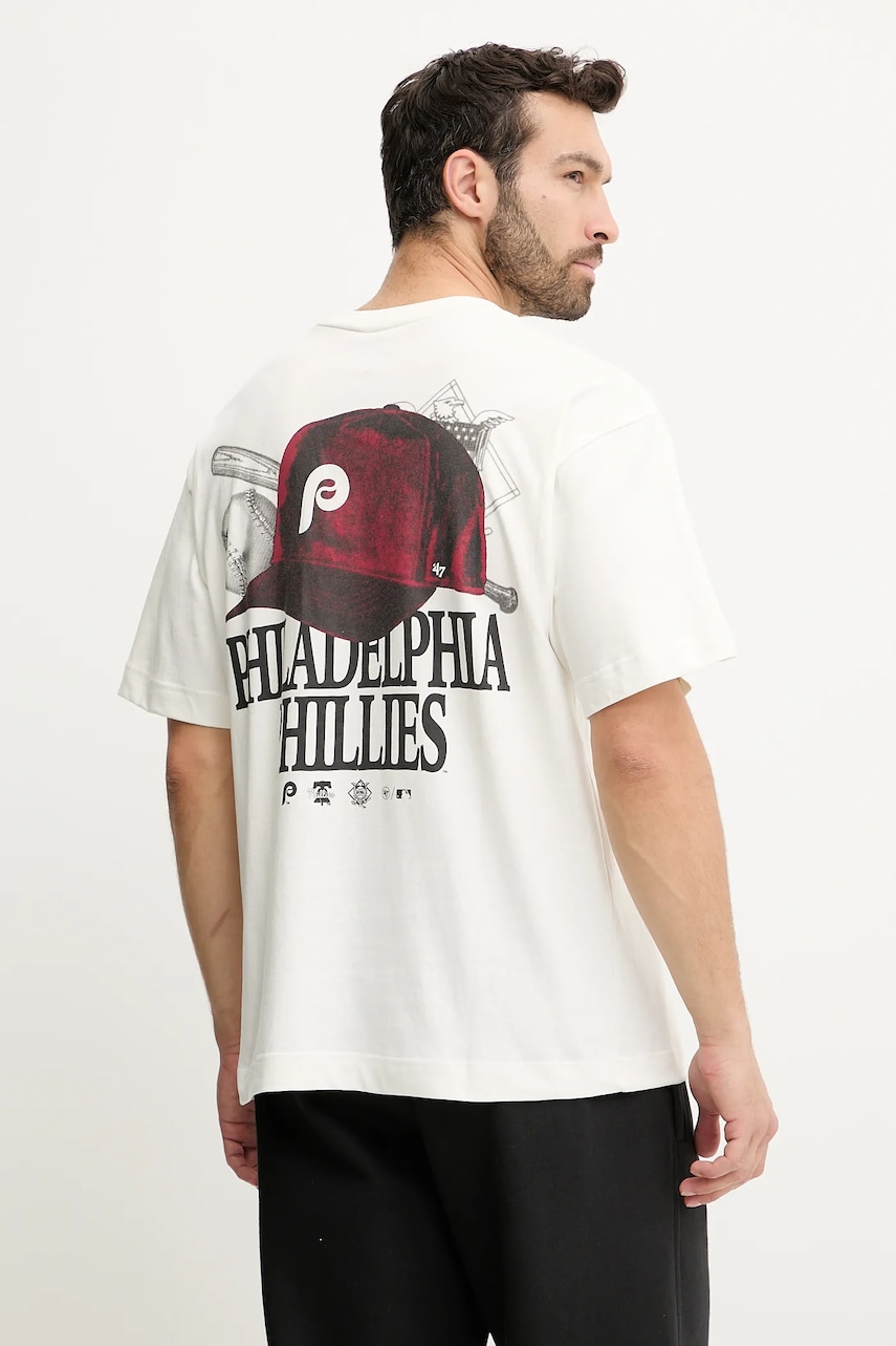 47 brand  Bavlněné tričko  MLB Philadelphia Phillies