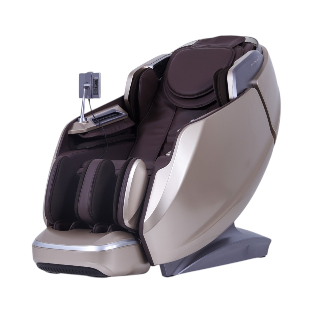 4D masážní křeslo inSPORTline Balsadena kávová