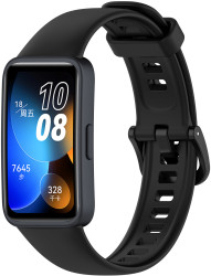 4wrist Silikonový řemínek pro Huawei Watch Band 10, 9, 8 - Black
