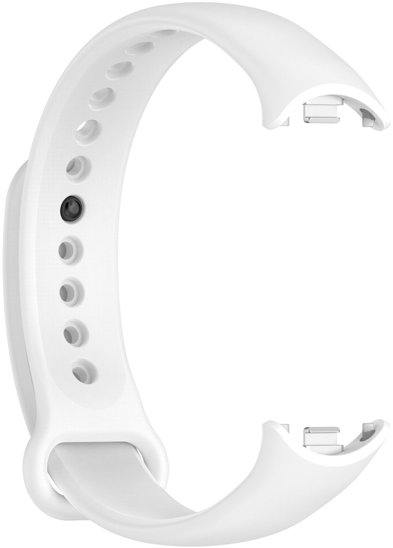 4wrist Silikonový řemínek pro Xiaomi 9 a 8 - White