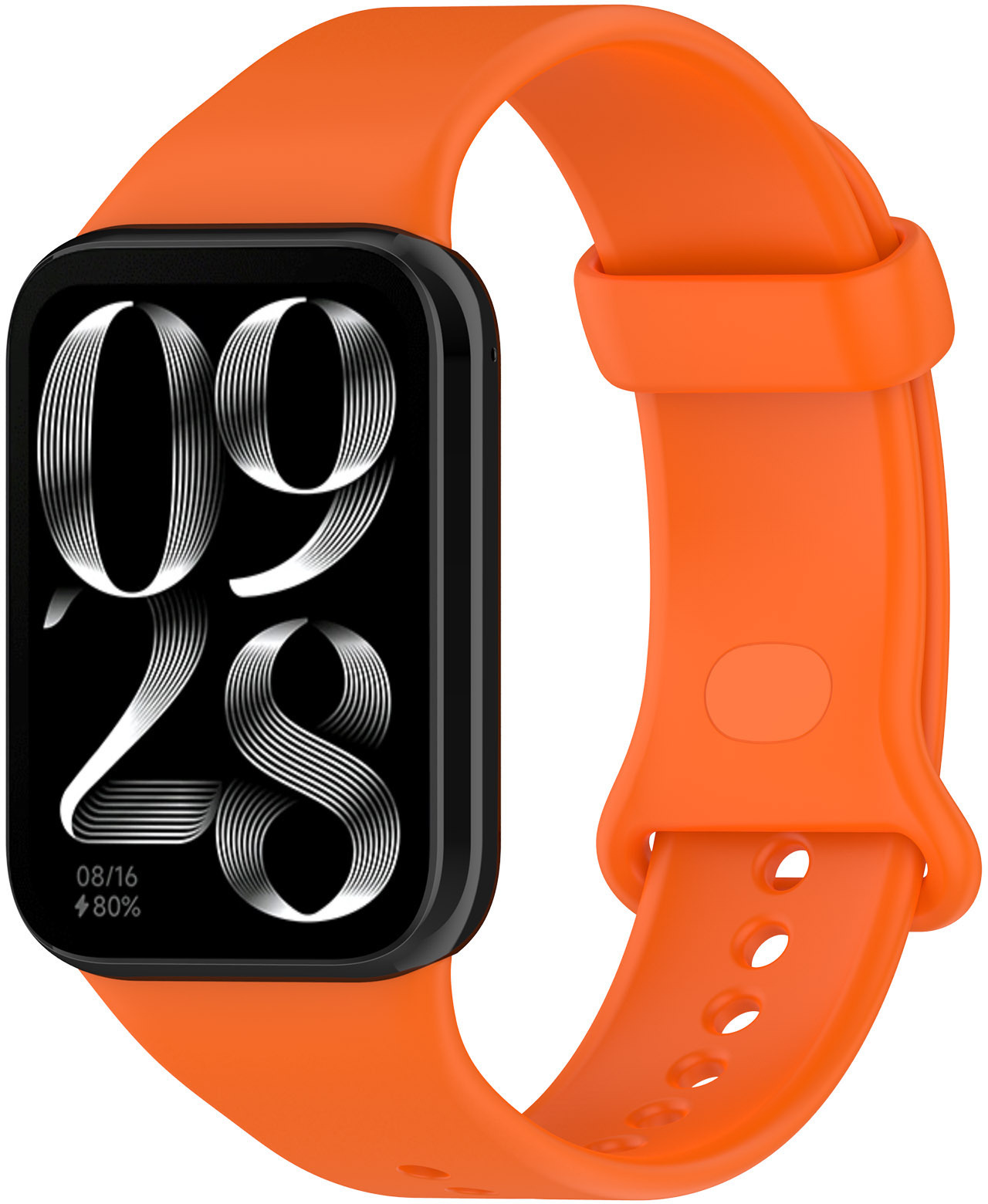 4wrist Silikonový řemínek pro Xiaomi 9 Pro a 8 Pro - Orange