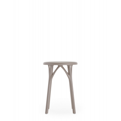 A.I.stool light 45 lesklá šedá Kartell