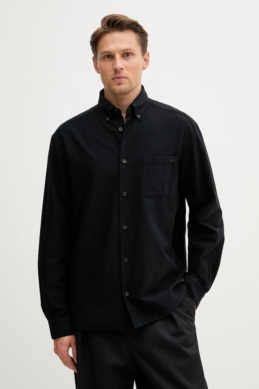 A.P.C.  Bavlněná košile  Chemise Mateo Logo