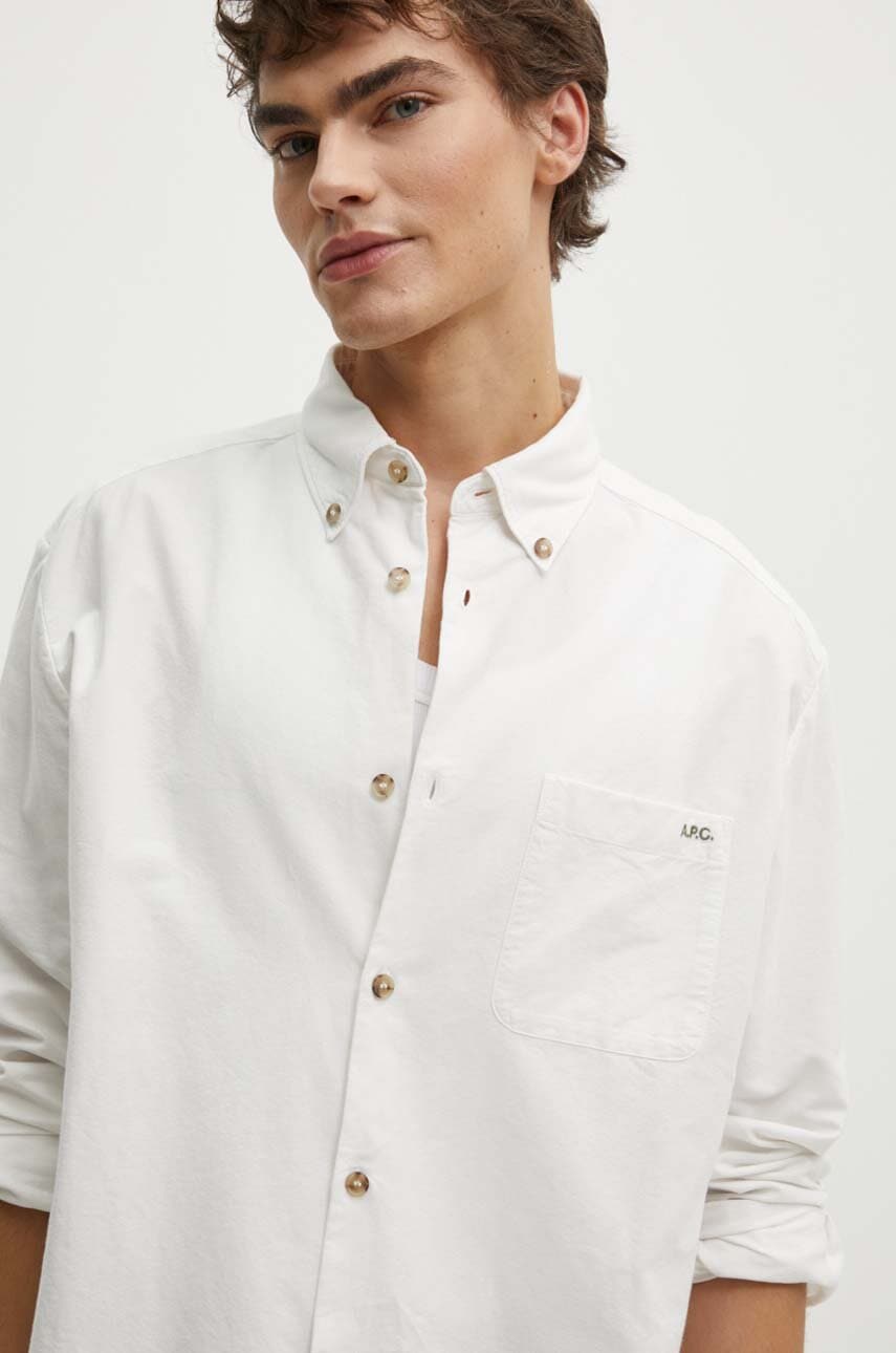 A.P.C.  Bavlněná košile  Chemise Mateo Logo