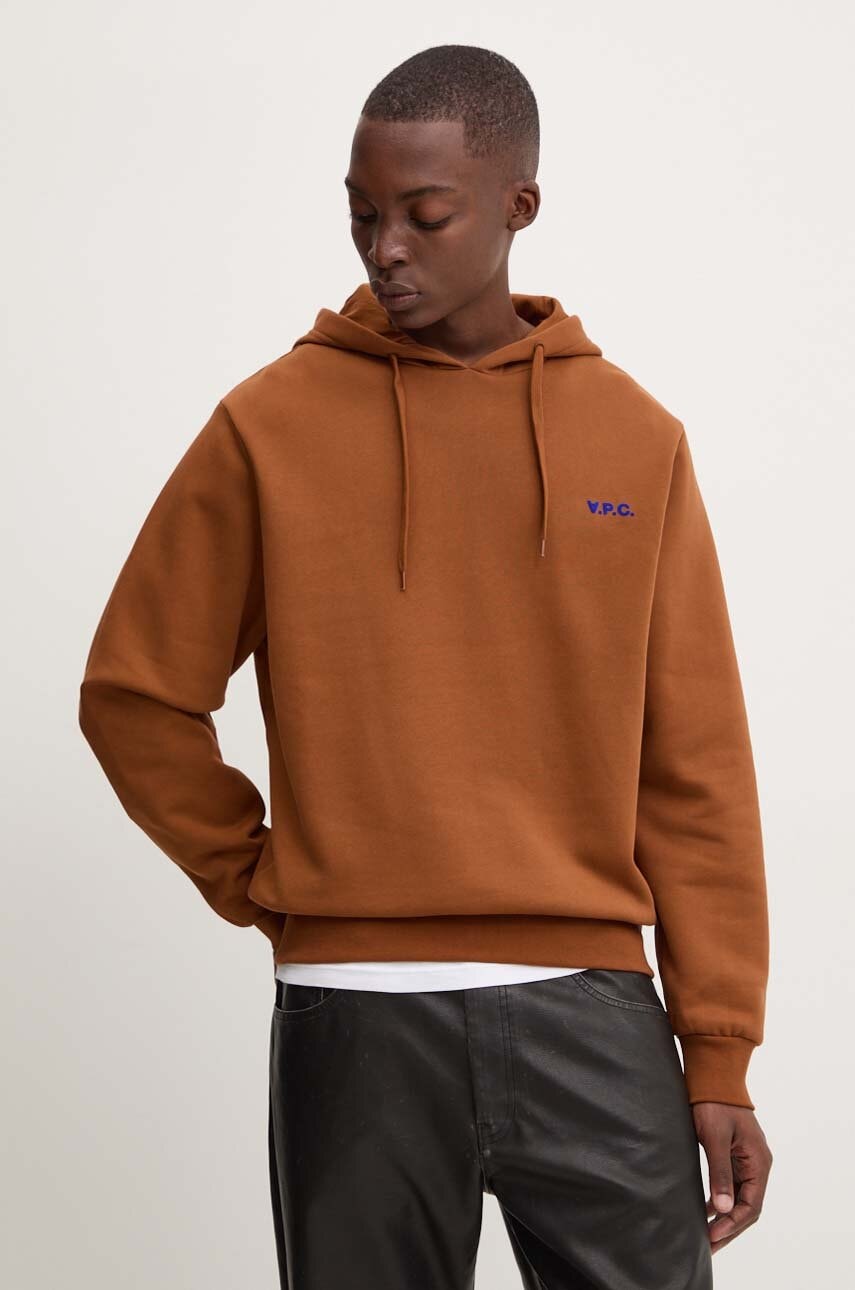 A.P.C.  Bavlněná mikina  hoodie boxy petit vpc