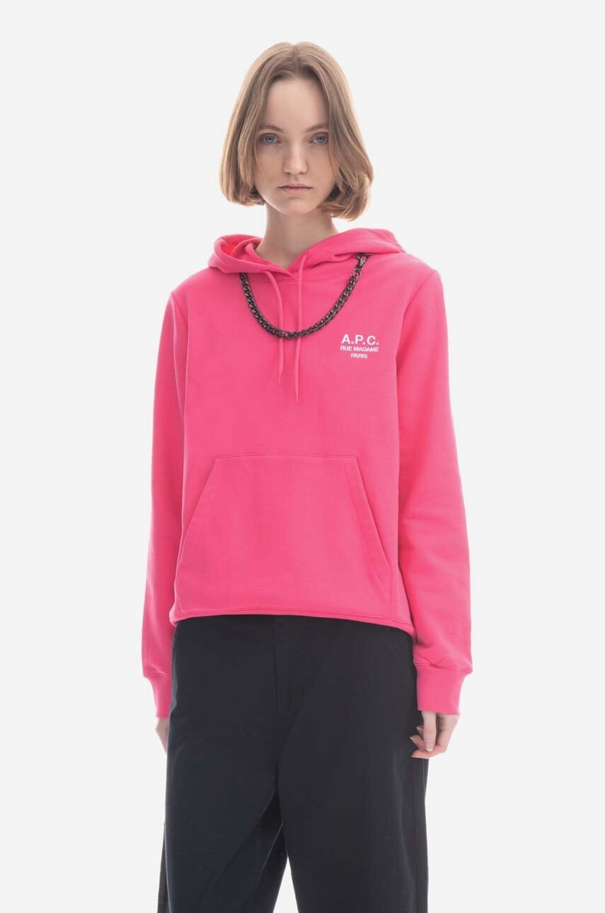 A.P.C.  Bavlněná mikina  Hoodie Manuela