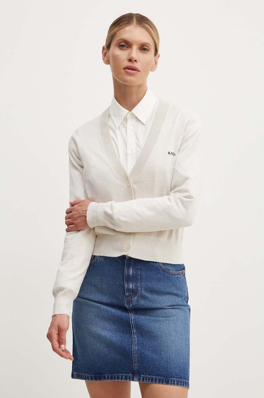 A.P.C.  Bavlněný kardigan  cardigan berenice