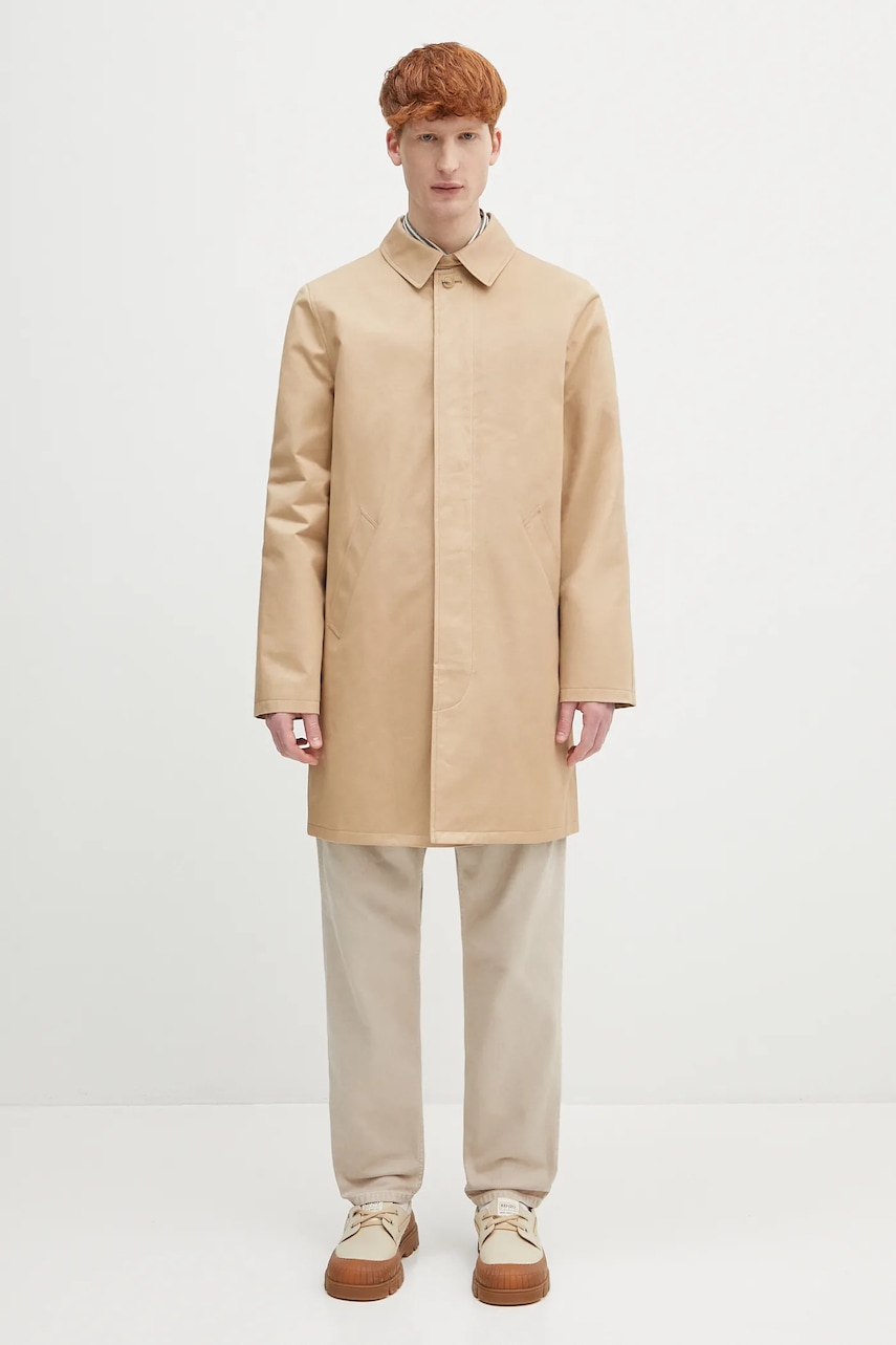 A.P.C.  kabát pánský bavlněný Mac Ville