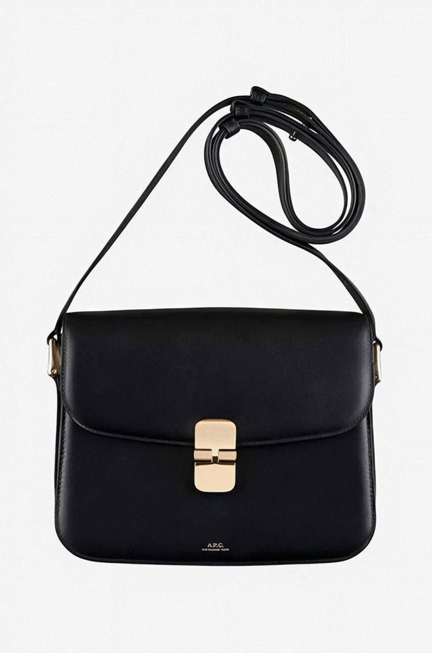 A.P.C.  Kožená kabelka  Grace Small