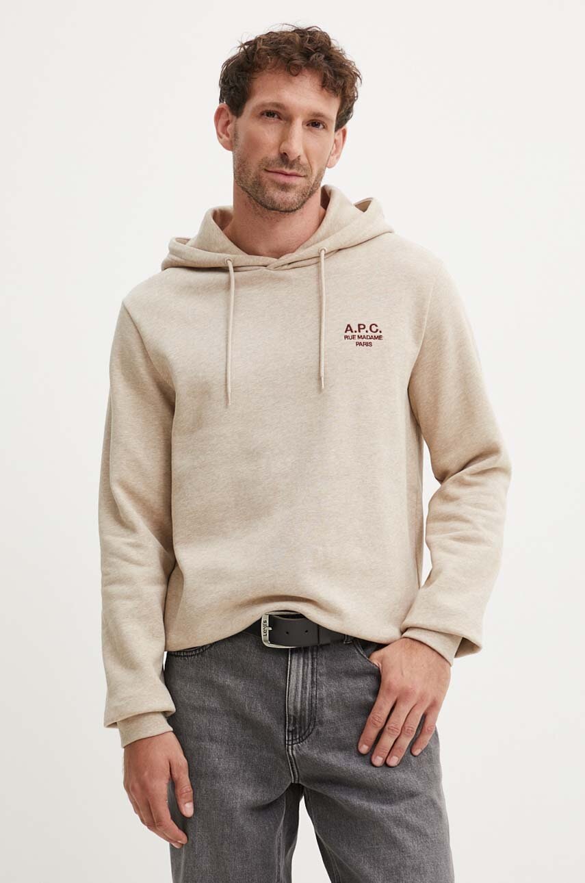 A.P.C.  Mikina  hoodie standard rue madame GOTS