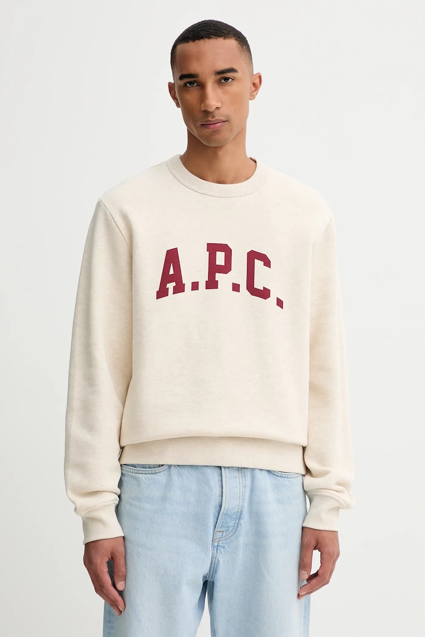 A.P.C.  Mikina  sweat harris - GOTS