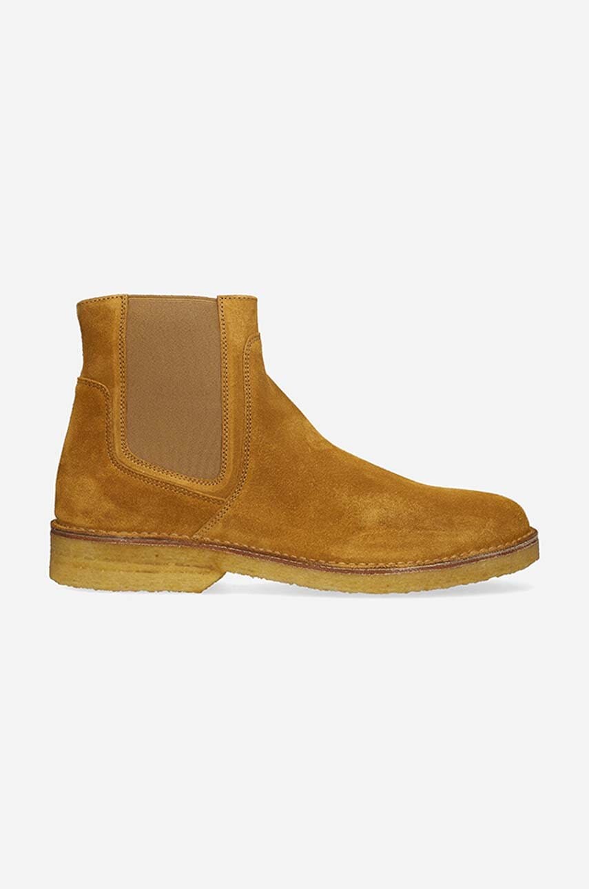 A.P.C.  Semišové kotníkové boty  Boots Theodore PXBSK-H54252 CARAMEL