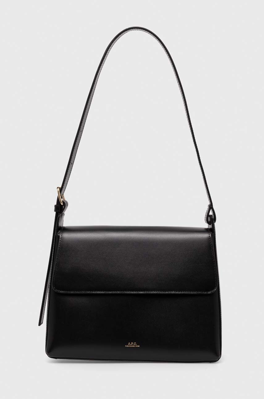 A.P.C.  taška dámská kožená Sac Virginie Flap