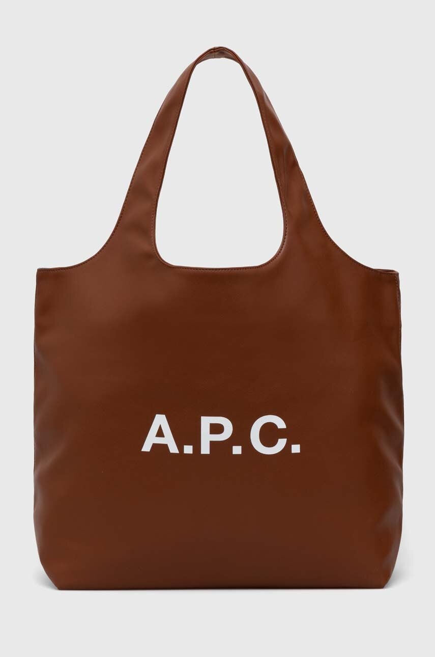 A.P.C.  taška z imitace kůže tote ninon
