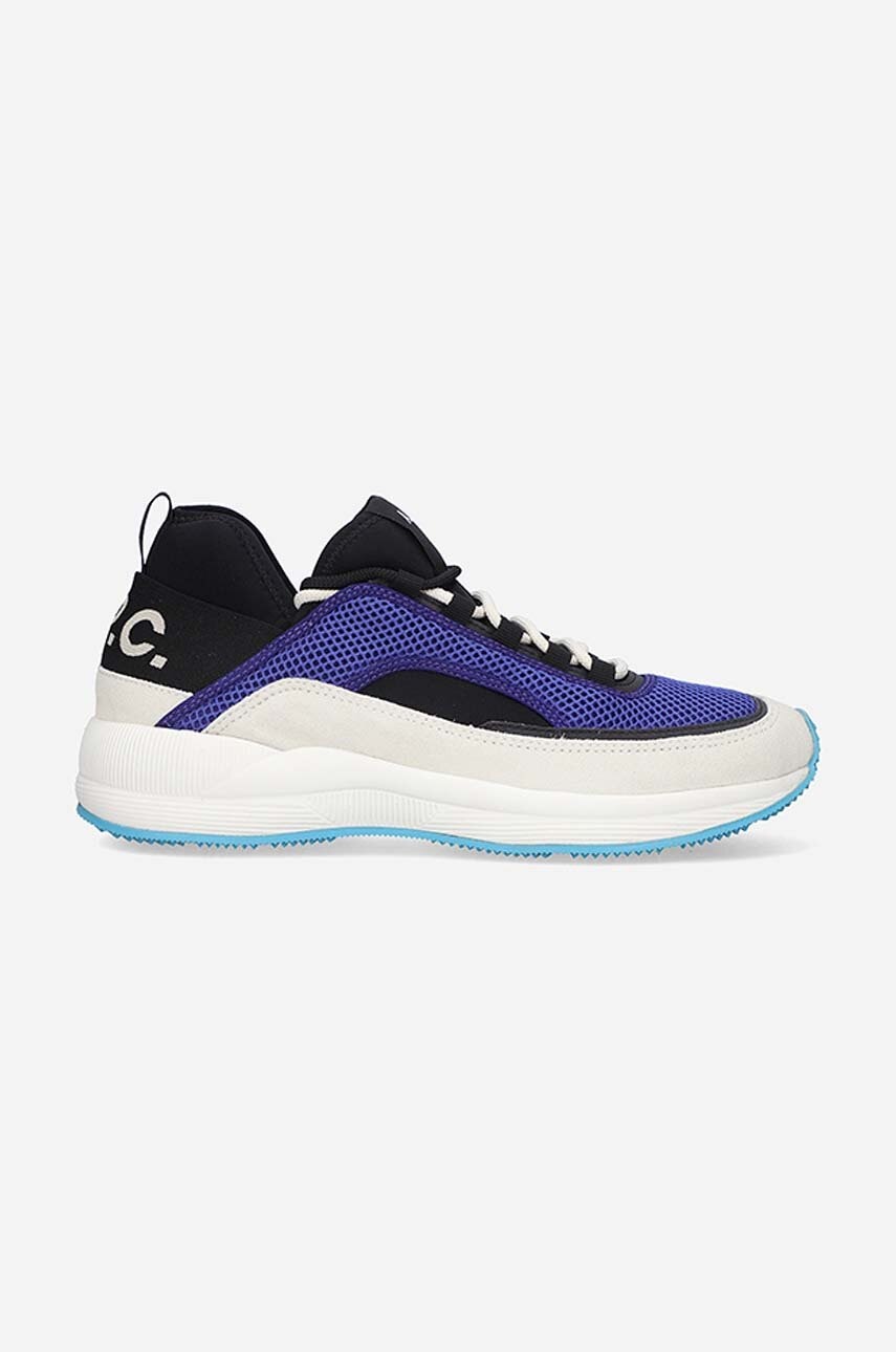 A.P.C.  Tenisky  Run Around PXBSO-M56084 INDIGO