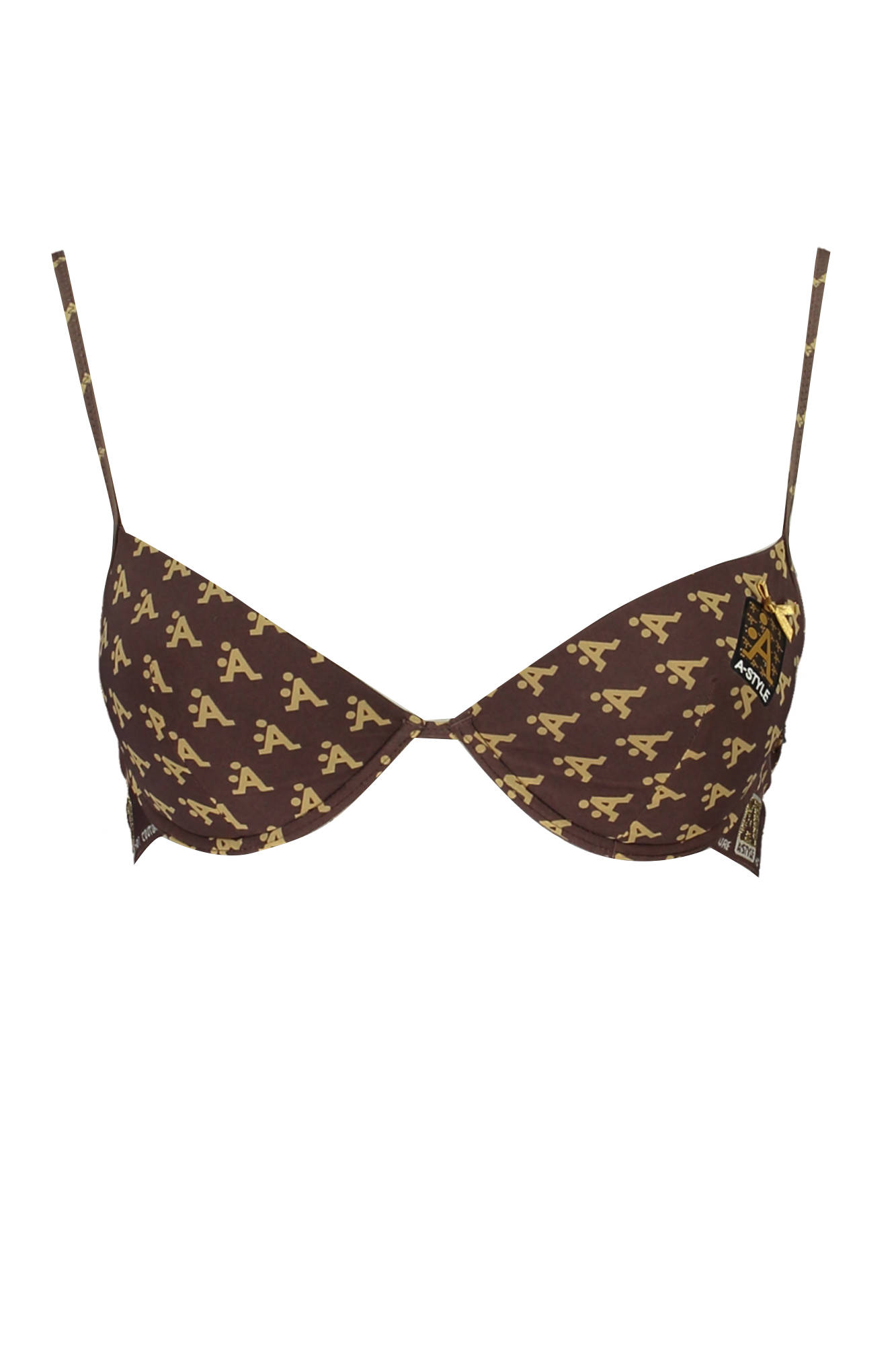 A-STYLE PUSH-UP BRA WOMEN BROWN