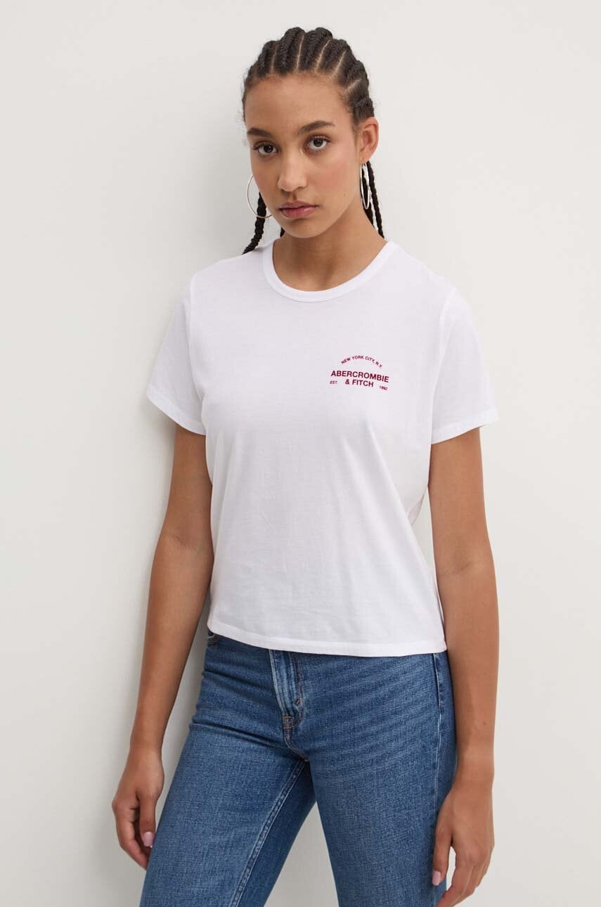Abercrombie & Fitch  Bavlněné tričko