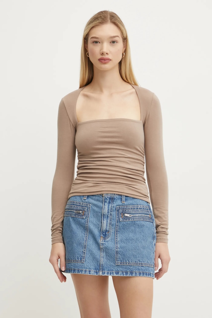 Abercrombie & Fitch  Tričko s dlouhým rukávem