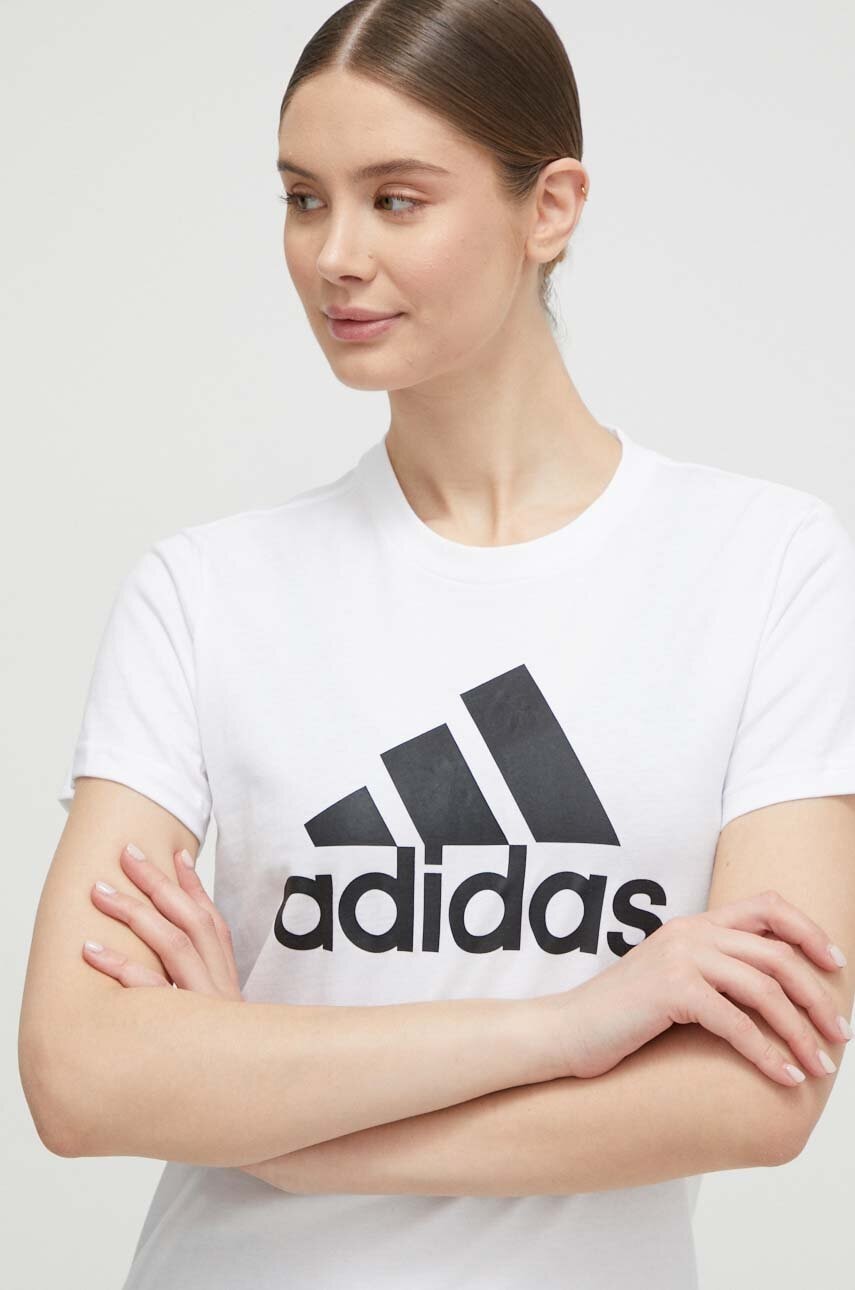 adidas  Bavlněné tričko  GL0649