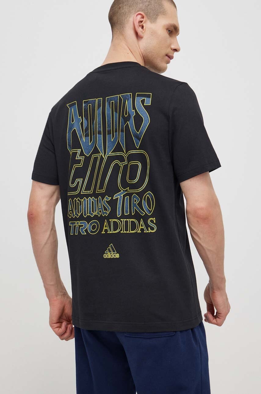 adidas  Bavlněné tričko  TIRO