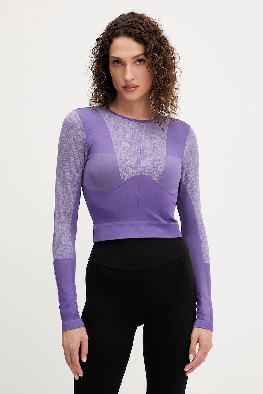 adidas by Stella McCartney  Tričko na jógu s dlouhým rukávem