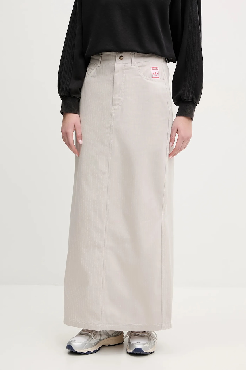 adidas Originals  Bavlněná sukně  AOP MAXI SKIRT