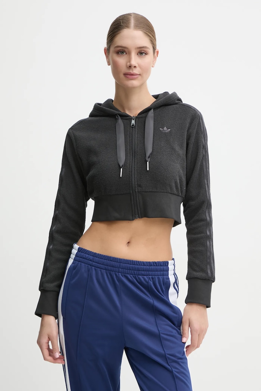 adidas Originals  Mikina  Femme Galore Short Fulzip Hoodie