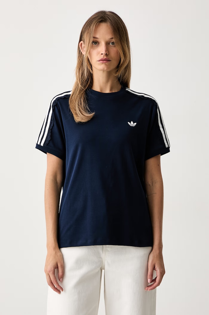 adidas Originals  tričko dámské bavlněné s elastanem Lace Injection