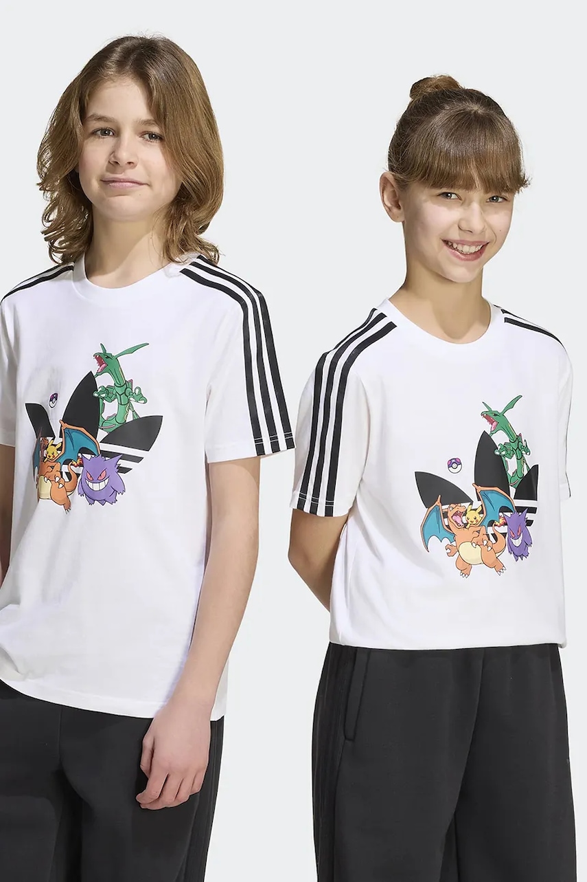 adidas Originals  tričko dětské bavlněné POKEMON