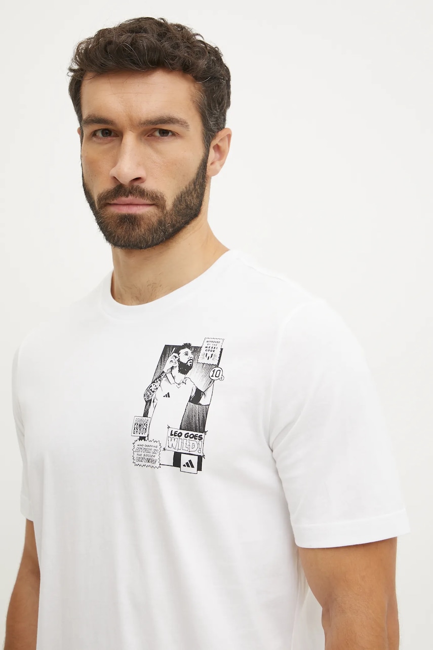 adidas Performance  Bavlněné tričko  Messi