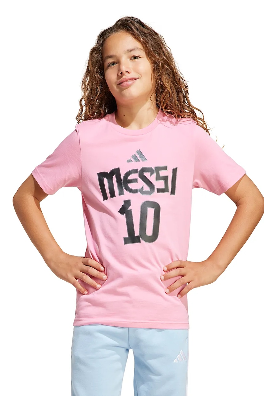 adidas Performance  Dětské bavlněné tričko  MESSI
