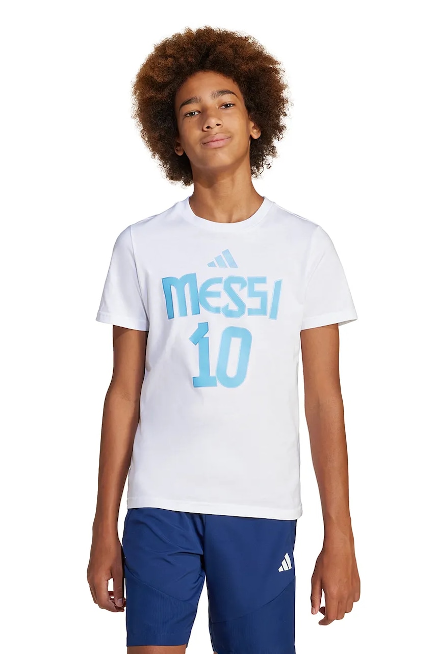 adidas Performance  Dětské bavlněné tričko  MESSI