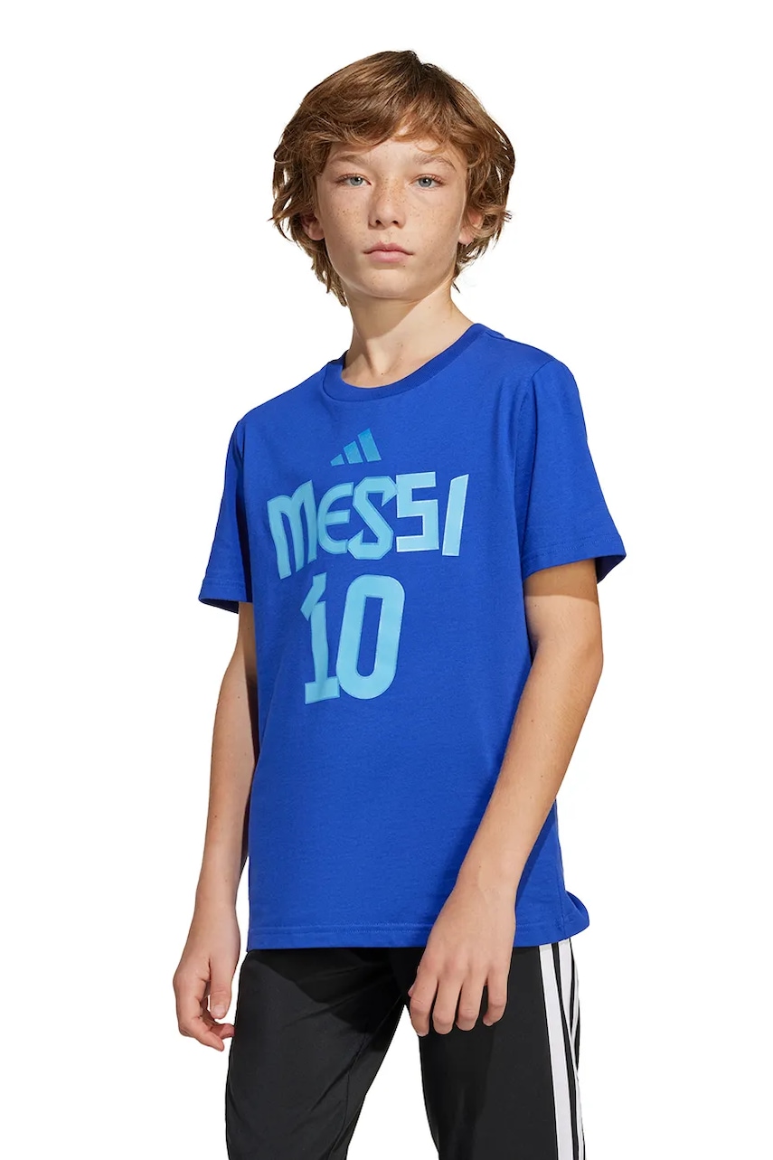 adidas Performance  Dětské bavlněné tričko  MESSI