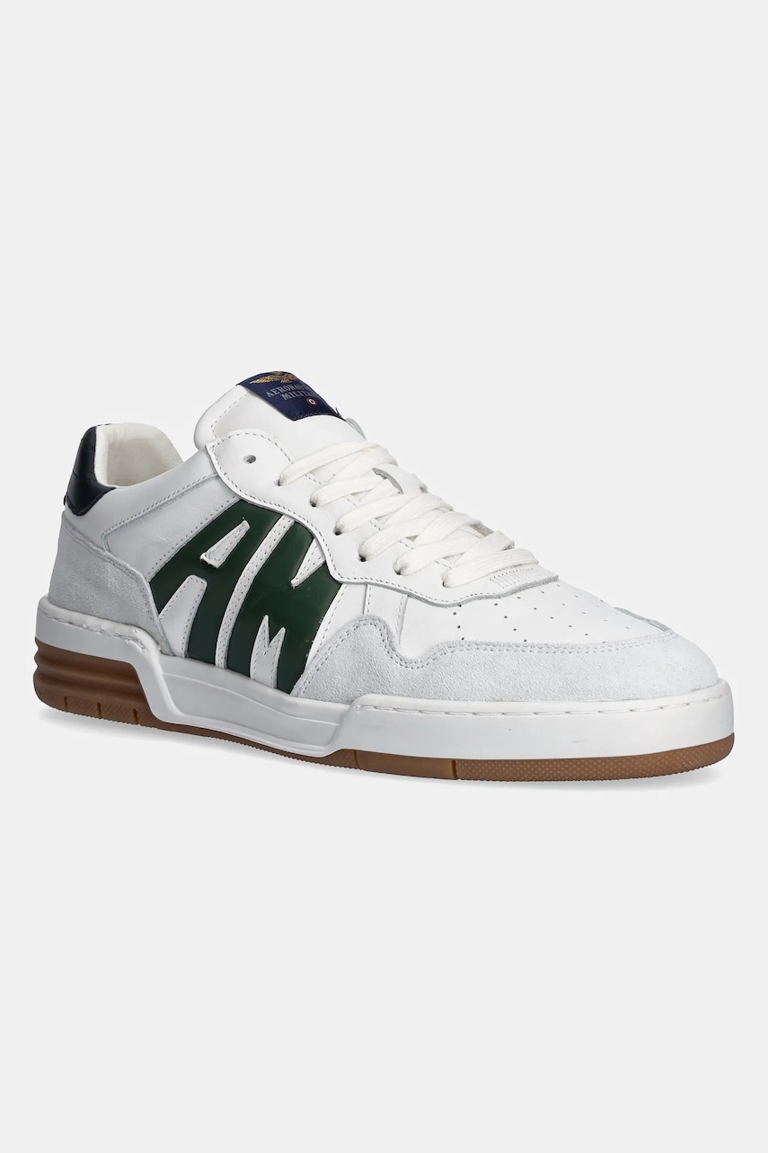 Aeronautica Militare  Kožené sneakers boty  SC300UXPL212