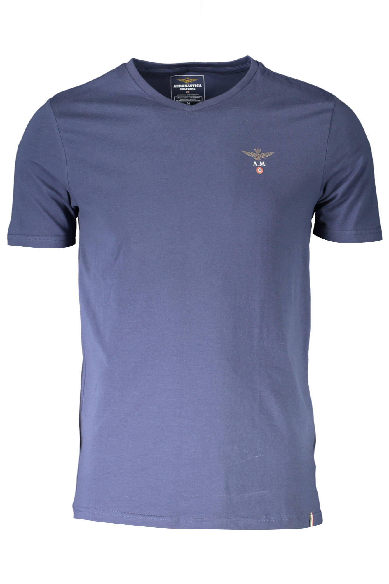 AERONAUTICA MILITARE pánské modré outdoor tričko