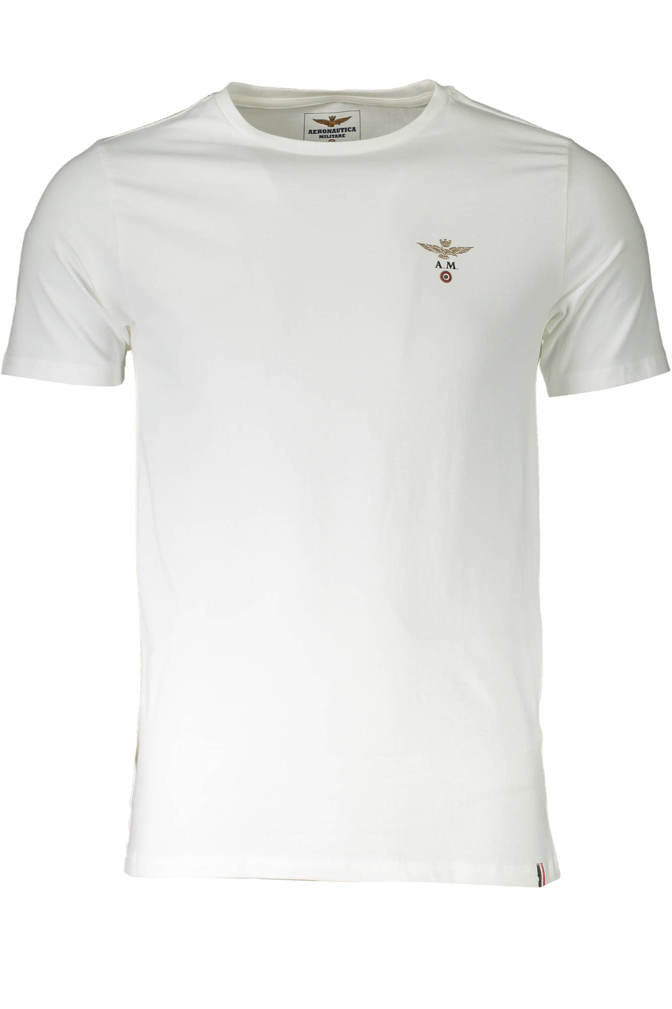 AERONAUTICA MILITARE WHITE MAN EXTERNAL T-SHIRT
