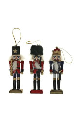 Affek Design  Závěsná dekorace  Louskáček 11 cm 3-pack
