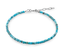 AGAIN Jewelry Minerální náramek z apatitu AJKNR011