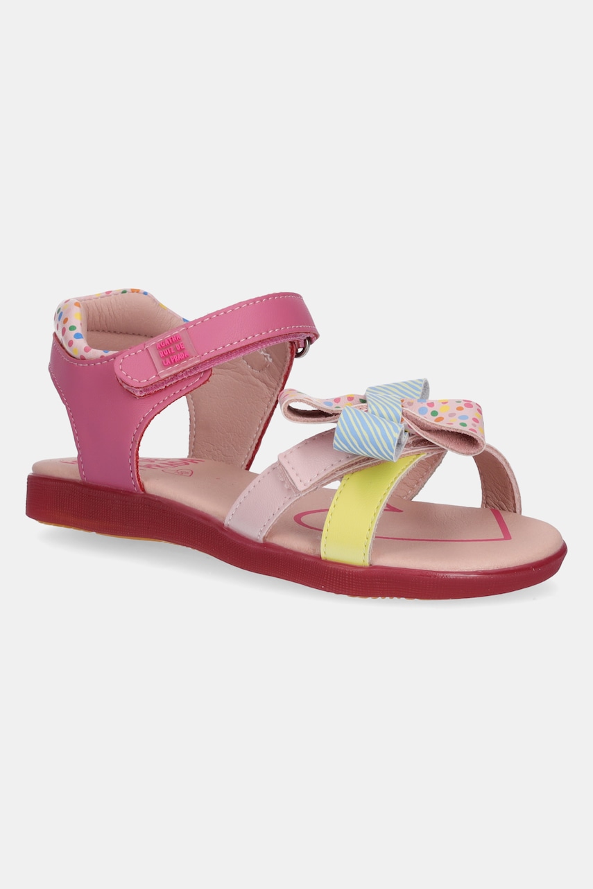 Agatha Ruiz de la Prada  Dětské kožené sandály