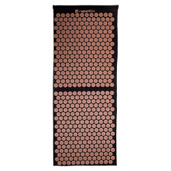 Akupresurní podložka inSPORTline AKU-1000 125 x 50 cm černá-mocha mousse