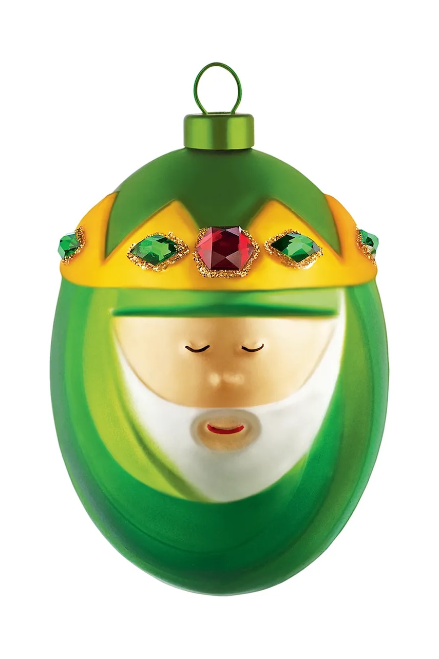 Alessi  Ozdoba na vánoční stromeček  Melchiorre 12 x 8,5 cm
