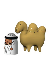 Alessi  Sada vánočních figurek  Amir&Camelus 5 cm 2-pack