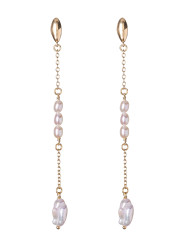 Alisia Dlouhé visací náušnice se sladkovodními perlami AL5116.01.000