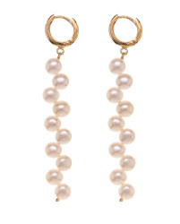 Alisia Jedinečné dlouhé náušnice s pravými perlami AL5150.01.000